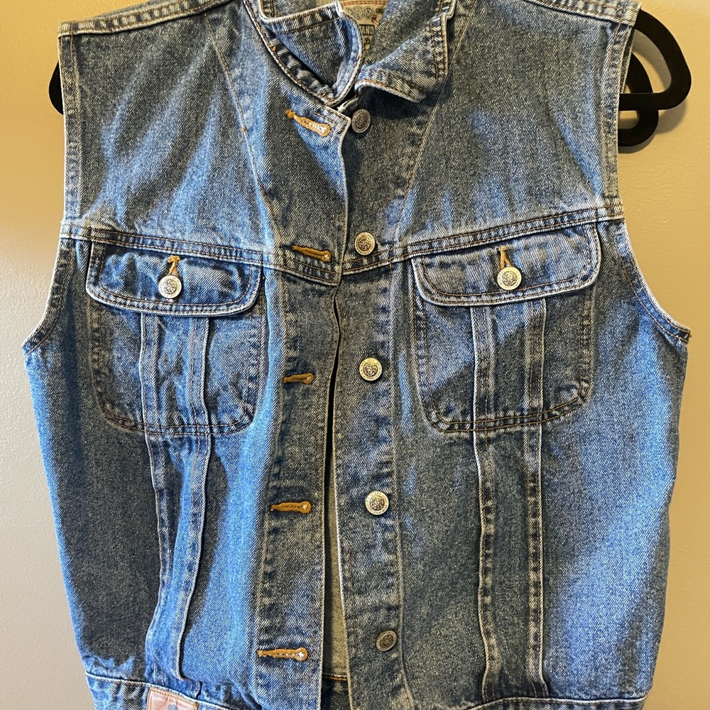 Vintage Gitano Blue Denim Vest